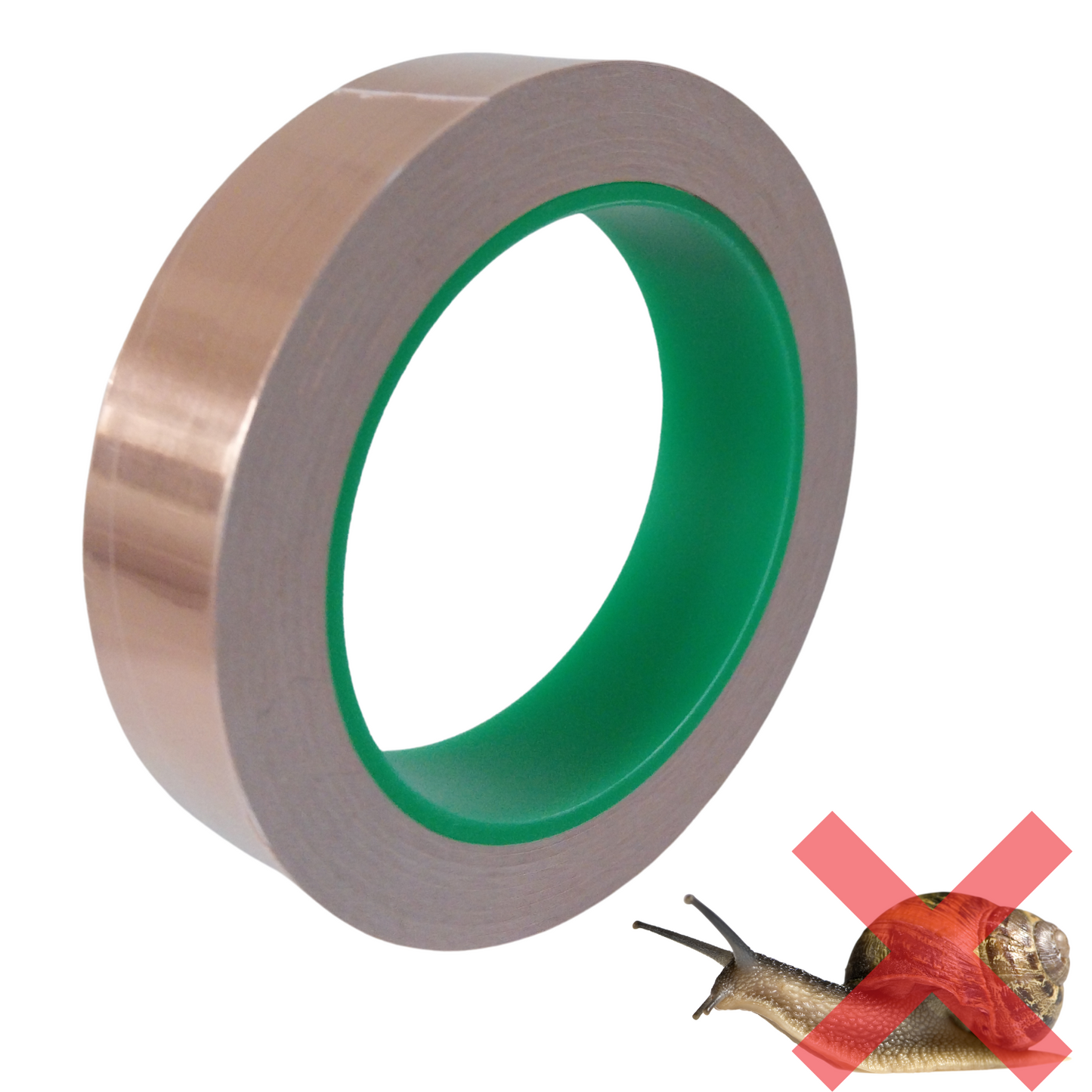 Coopley - Kopertape voor Slakken - Slakkentape Ongediertewering - Tape Voor Slakken Tegen Te Houden - 20 Meter