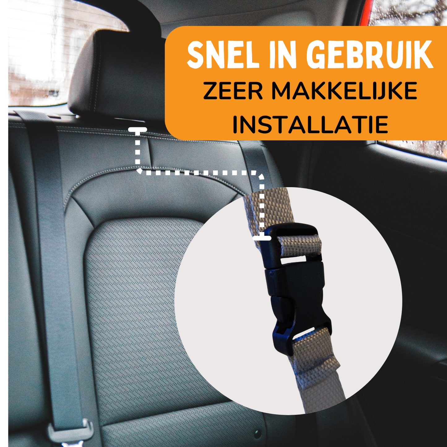 Autostoel Hond Premium 2025 - Extra Zacht