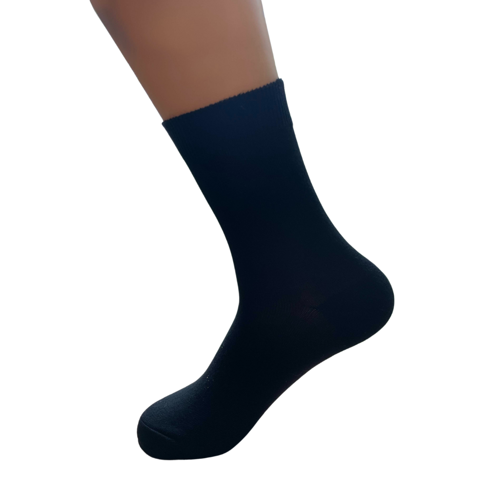 Bamboe FreshFit™ Sokken Zwart 3 Paar - Maat 41-46