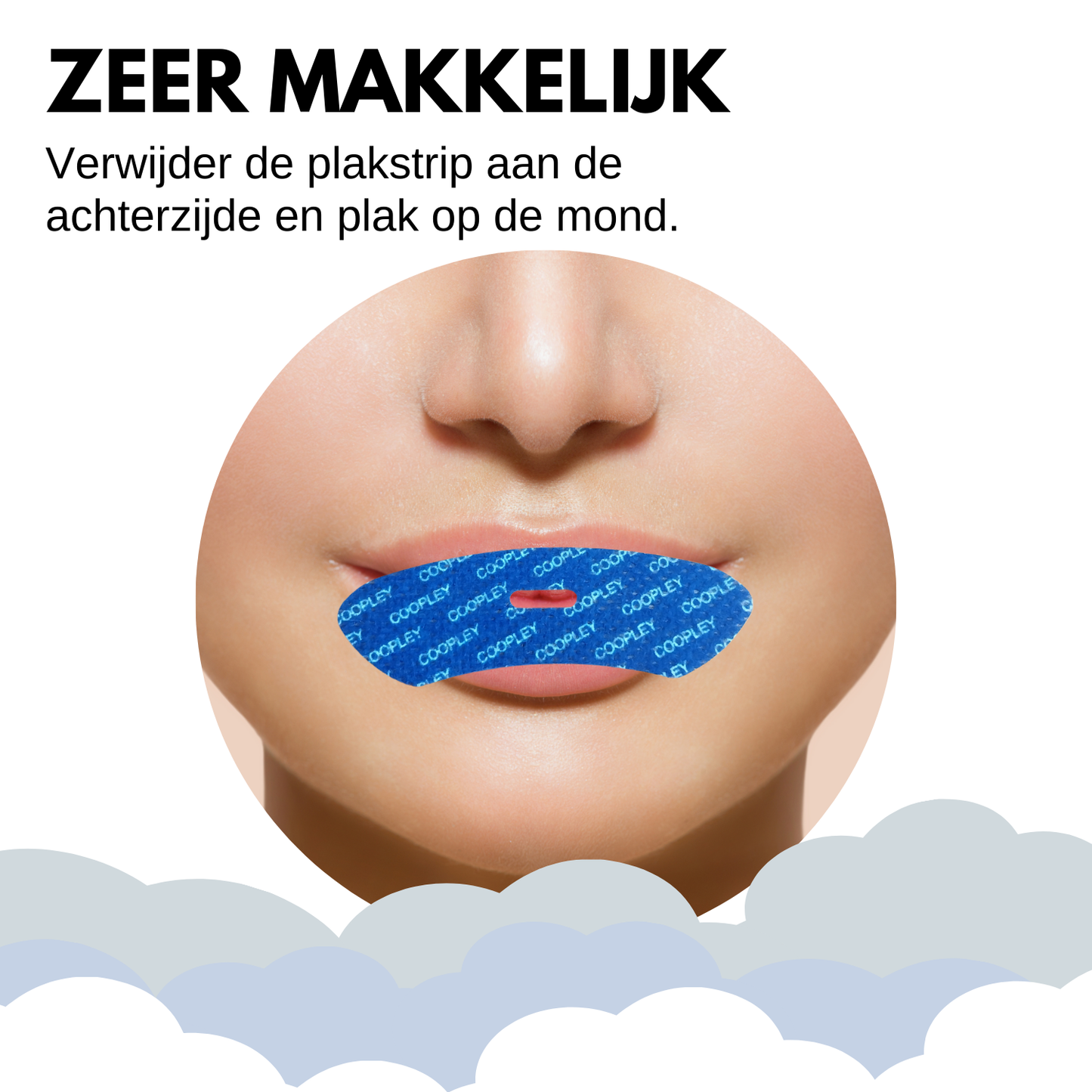 Anti Snurk Mondtape & Neusstrips Hypoallergeen