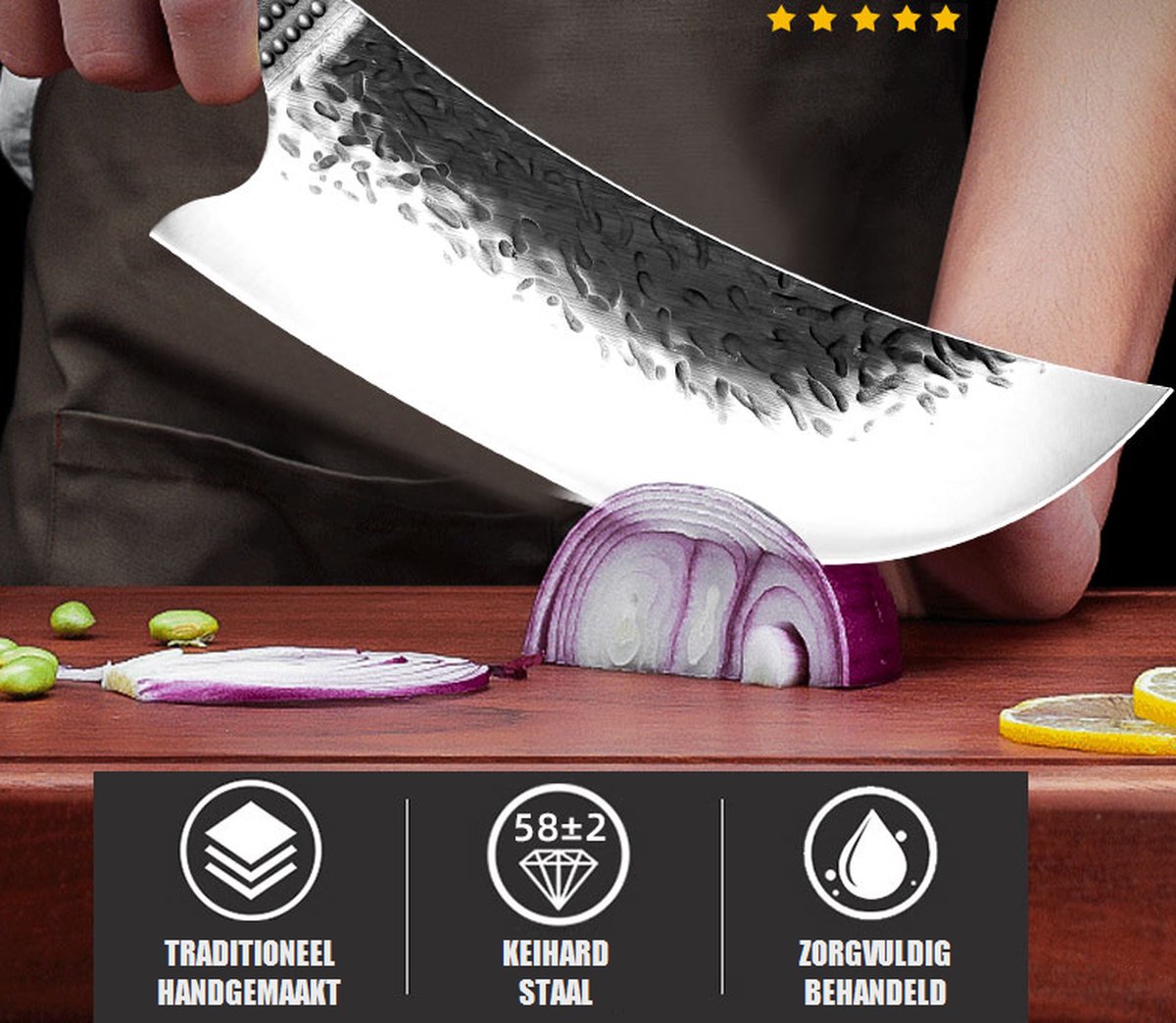 T&M Knives® – Professionelles Kochmesser aus Edelstahl