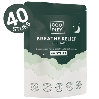 Anti Snurk Mondtape & Neusstrips  Hypoallergeen
