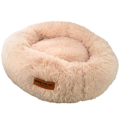 By Cee Cee Hondenmand Donut Premium - Hondenkussen - Beige