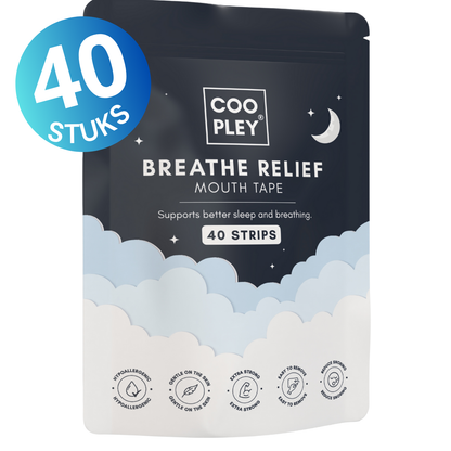 Anti Snurk Mondtape & Neusstrips  Hypoallergeen