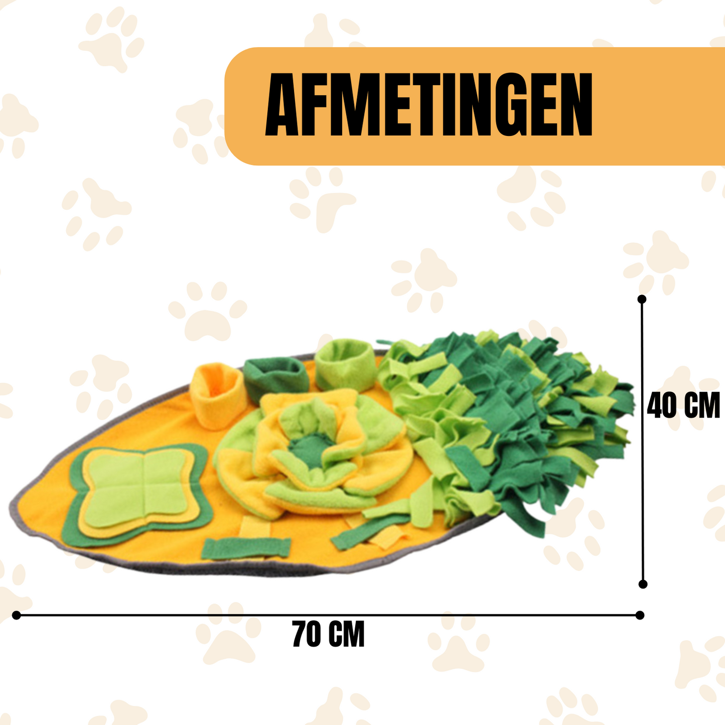 Snuffelmat voor Hond - Honden Speelgoed - Voedermat -Trainingsmat