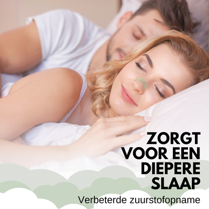Anti Snurk Mondtape & Neusstrips  Hypoallergeen