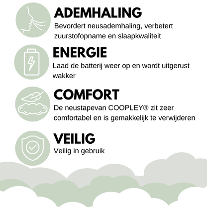 Anti Snurk Mondtape & Neusstrips  Hypoallergeen