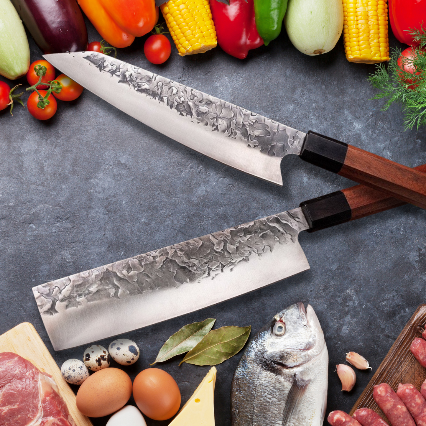 T&amp;M Knives® – Sushi- und Gemüse-Kochmesser