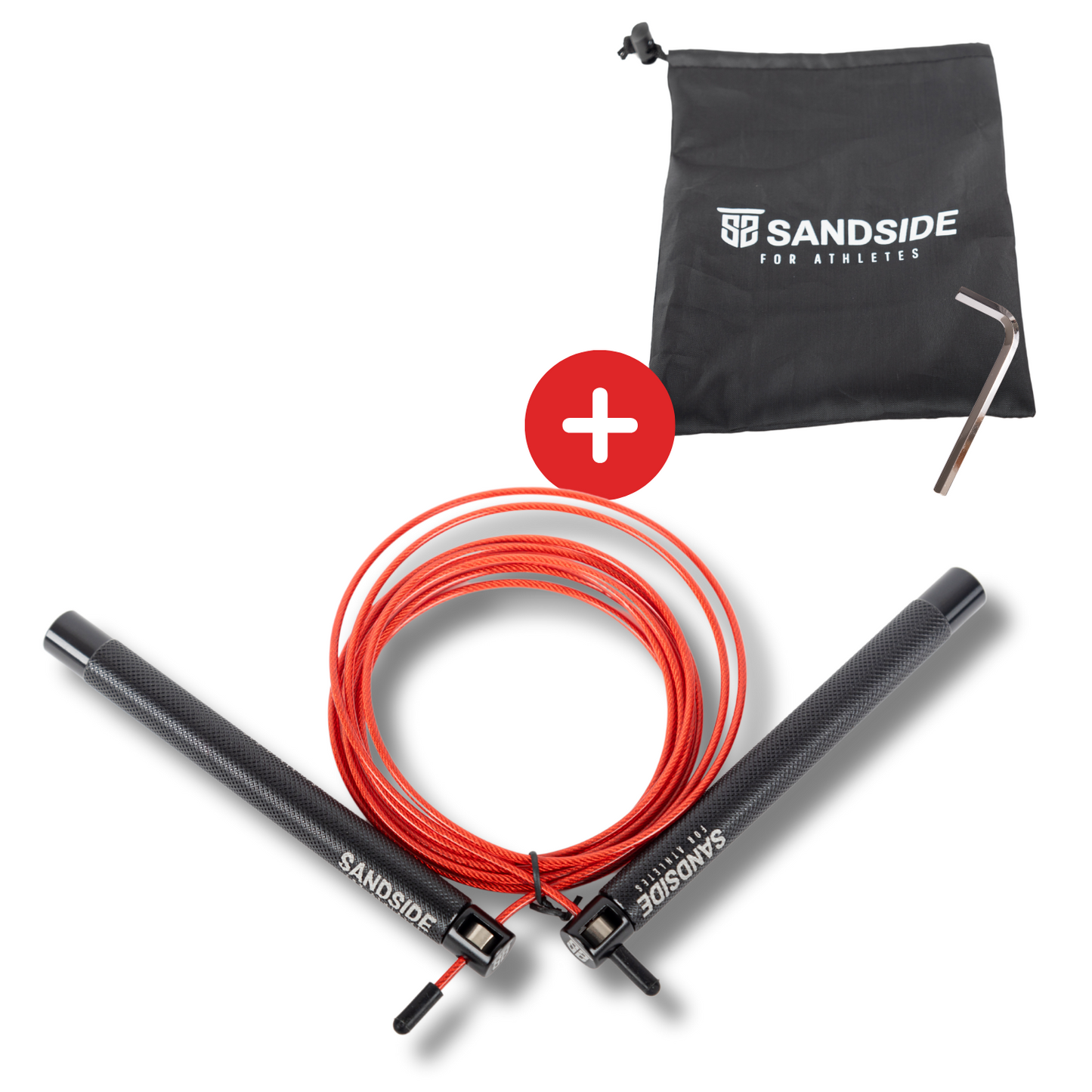 Sandside - Professioneel Crosstraining & Fitness Springtouw – Jump Rope – Speedrope