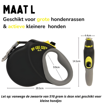 By Cee Cee Hondenriem 8 Meter - Looplijn voor Hond Tot 50KG - NIEUW!