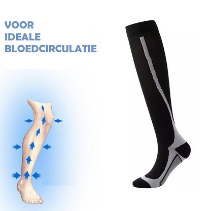 Sport Compressiekousen 3 Paar - Hardloopsokken