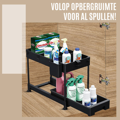 Gootsteenkast Organizer - Keukenrek - Keuken Organizer