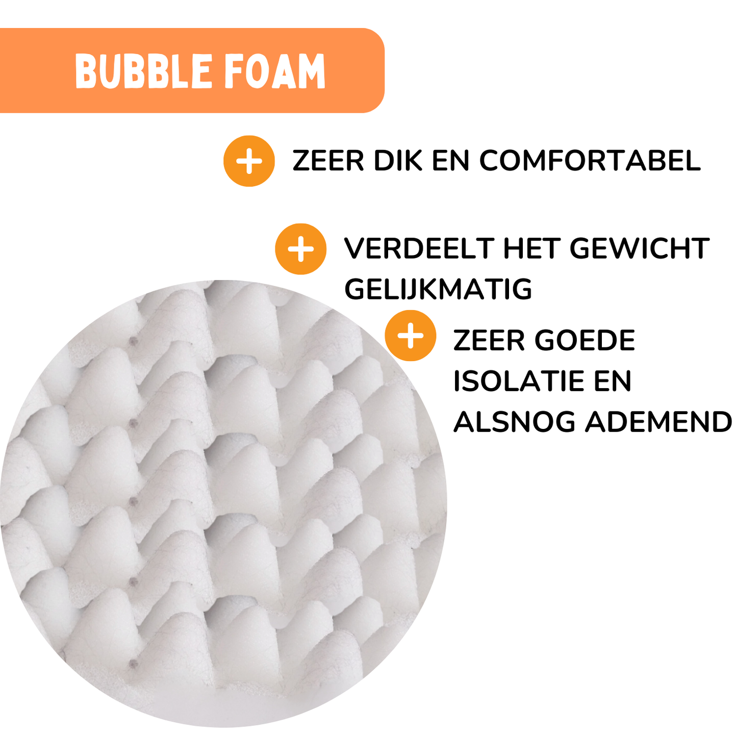 By Cee Cee Origineel Orthopedisch Hondenkussen Rib Lichtbruin- Royal Collection 100x70 - Bubble Foam