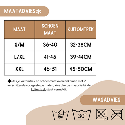 Compressiekousen 3 Paar - Steunkousen Vrouwen en Mannen