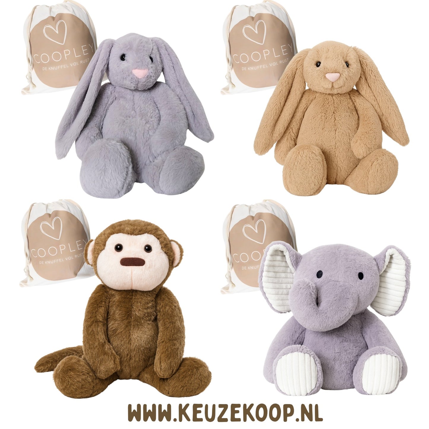 Verzwarings knuffel 2 KG voor kinderen en volwassenen