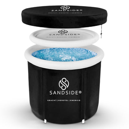 Sandside IJsbad 2024 - Opvouwbaar Bad - Ice Bath - Zitbad Voor Volwassenen - Bath Bucket - Inklapbaar bad - Wim Hof