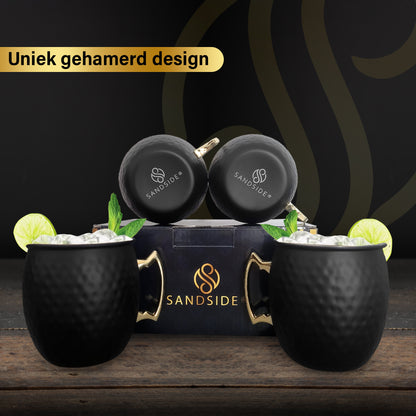 Moscow Mule Cups Premium – Cocktailgläser – Luxus-Geschenkset