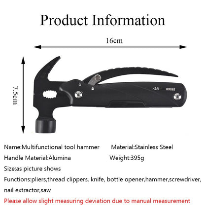 T&amp;M Knives® – Multifunktionales Hammer-/Taschenmesser