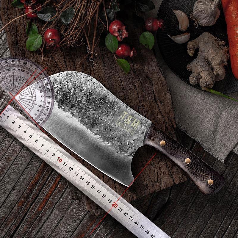 T&M Knives - Stalen Hakbijl Zeus - T&M Knives