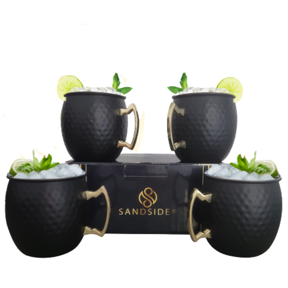 Moscow Mule Cups Premium – Cocktailgläser – Luxus-Geschenkset