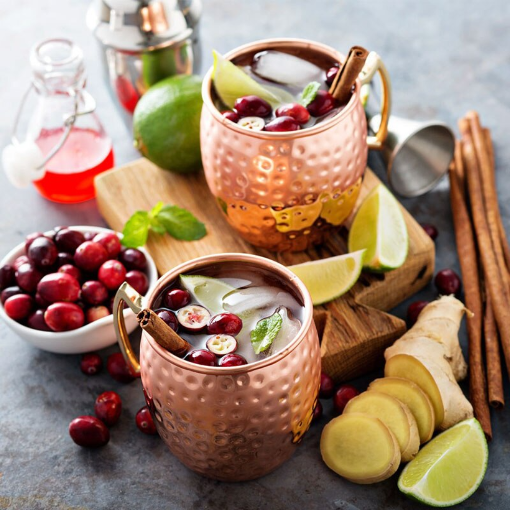 Moscow Mule Cups Premium – Cocktailgläser – Luxus-Geschenkset