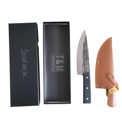 T&M Knives® - Premium Koksmes Torgnys - 30cm Keukenmes