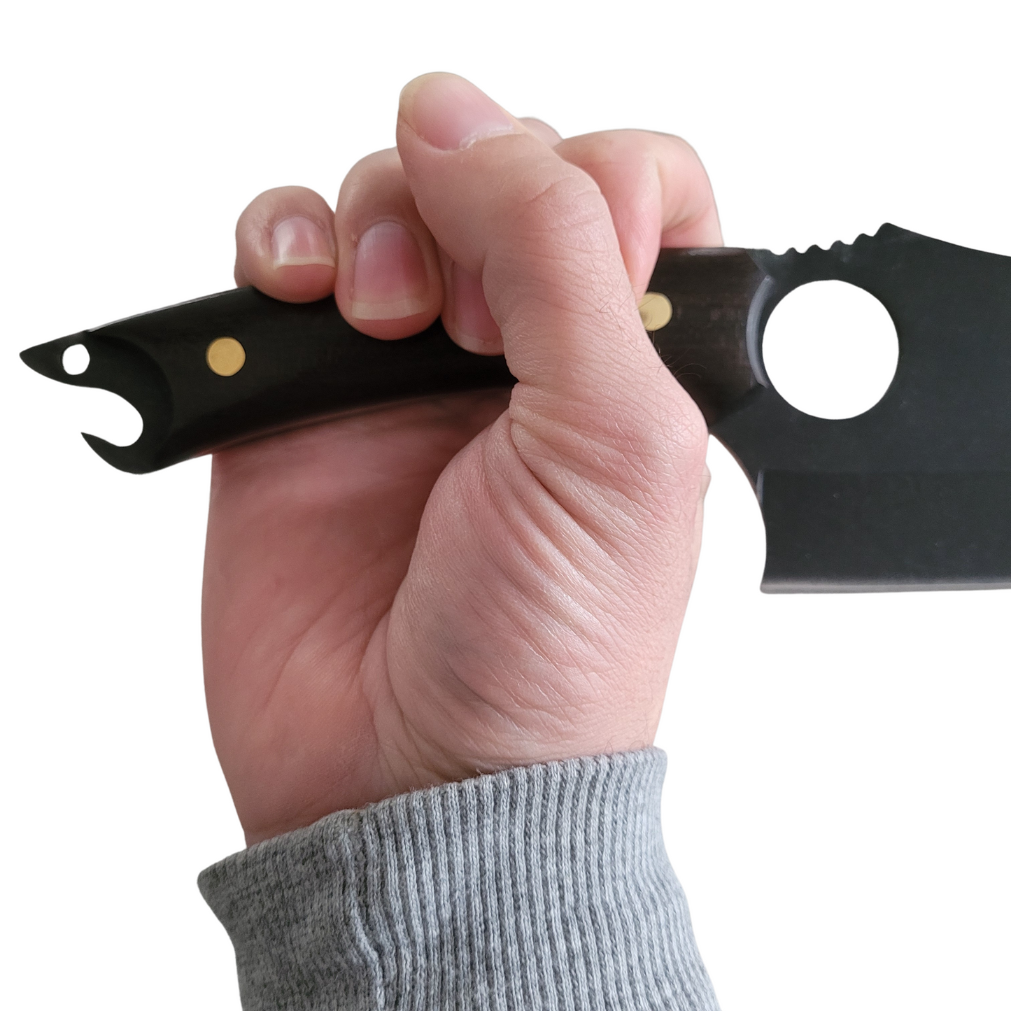 T&amp;M Knives® – Hackmesser Asgots mit Laserloch