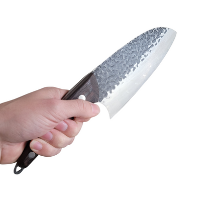 T&M Knives® -  Hakmes Viggos - Premium Koksmes Gehamerd Staal 32cm