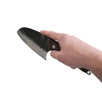 T&M Knives® -  Hakmes Viggos - Premium Koksmes Gehamerd Staal 32cm