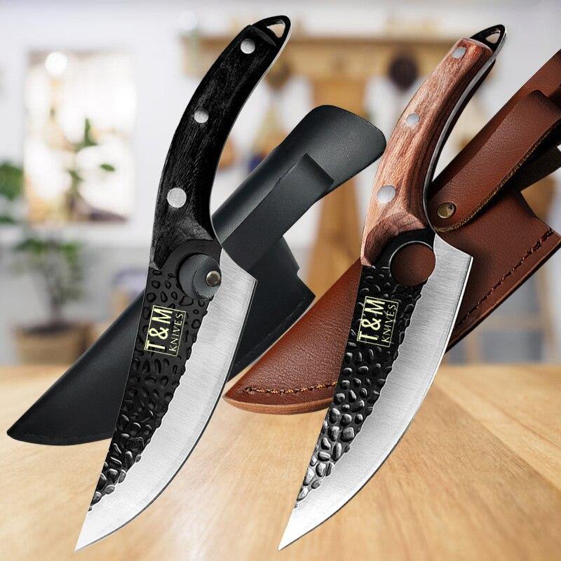 Professioneel Handgemaakt Koksmes - T&M Knives