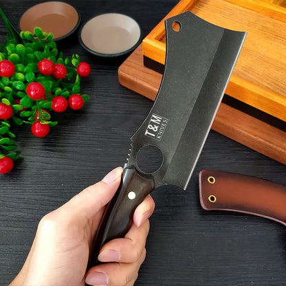 T&amp;M Knives® – Hackmesser Asgots mit Laserloch