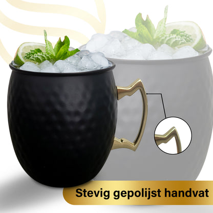 Moscow Mule Cups Premium – Cocktailgläser – Luxus-Geschenkset