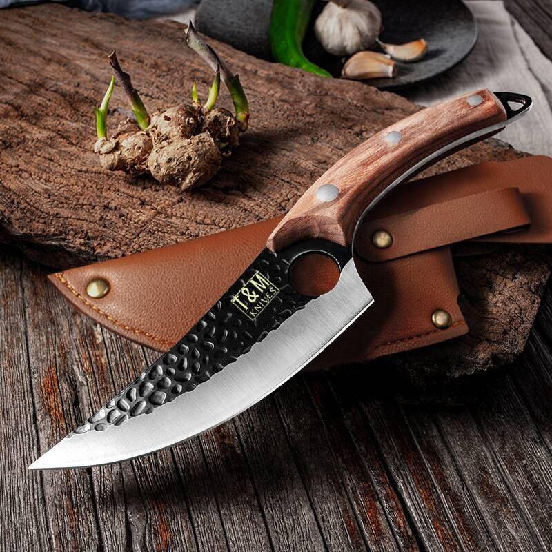 Professioneel Handgemaakt Koksmes - T&M Knives